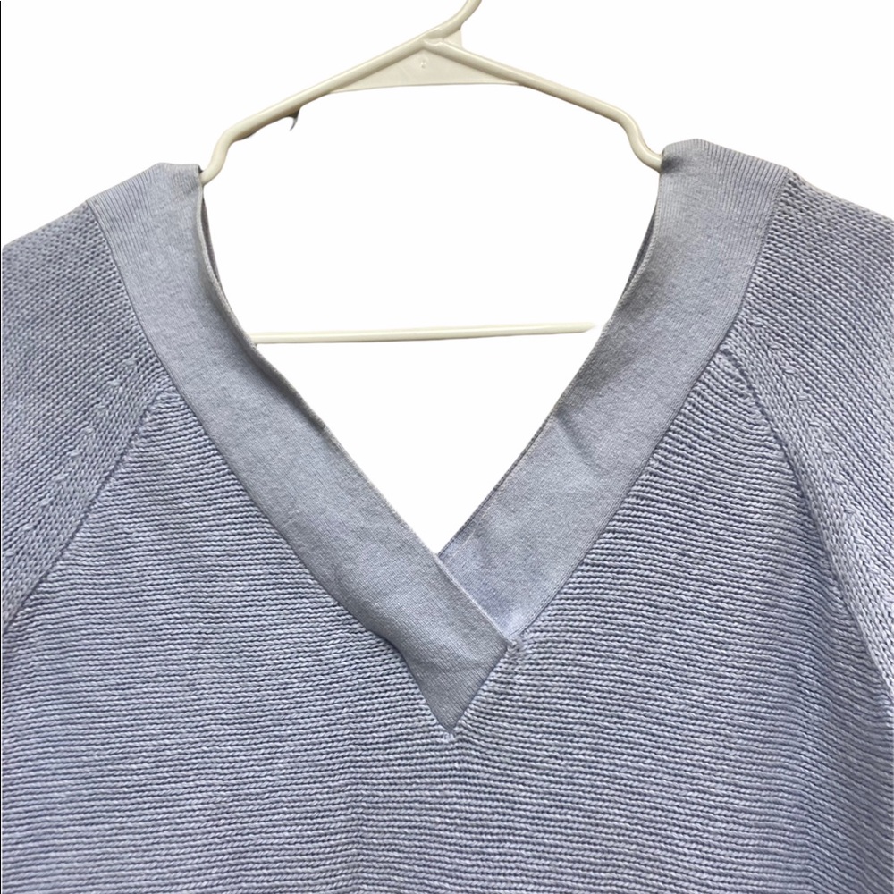 Anthropologie Knitted & Knotted Double V Neck - Picture 8 of 10